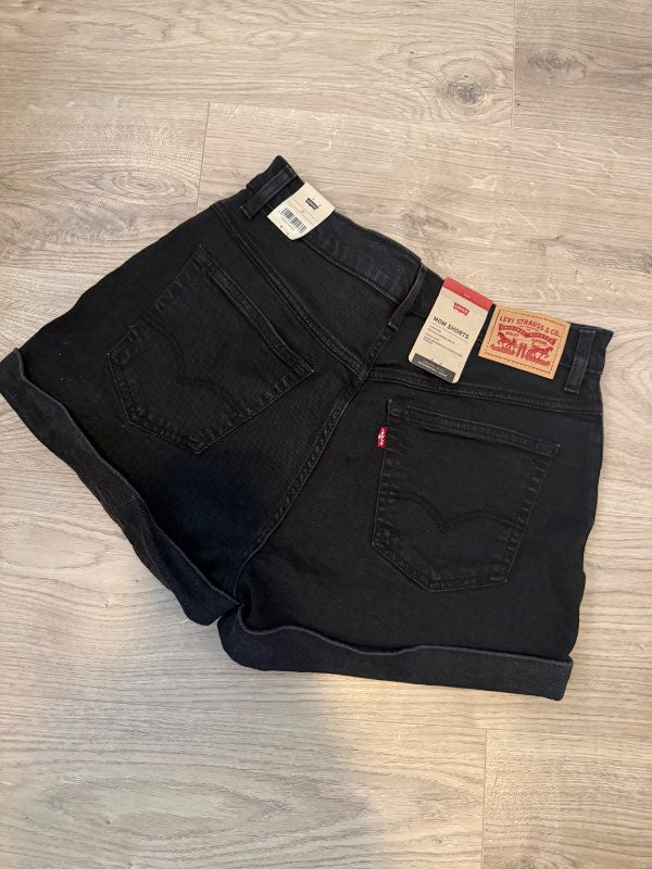Levi’s gallastuttbuxur svartar