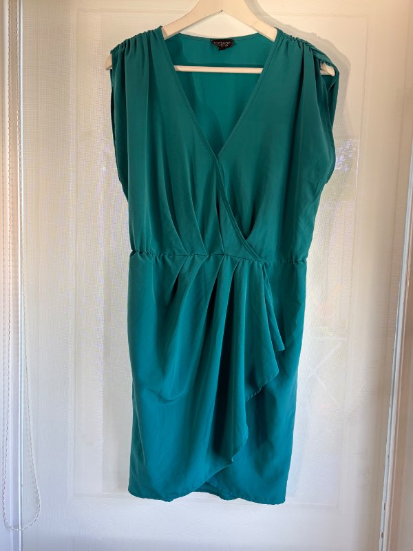 Topshop kjóll grænn