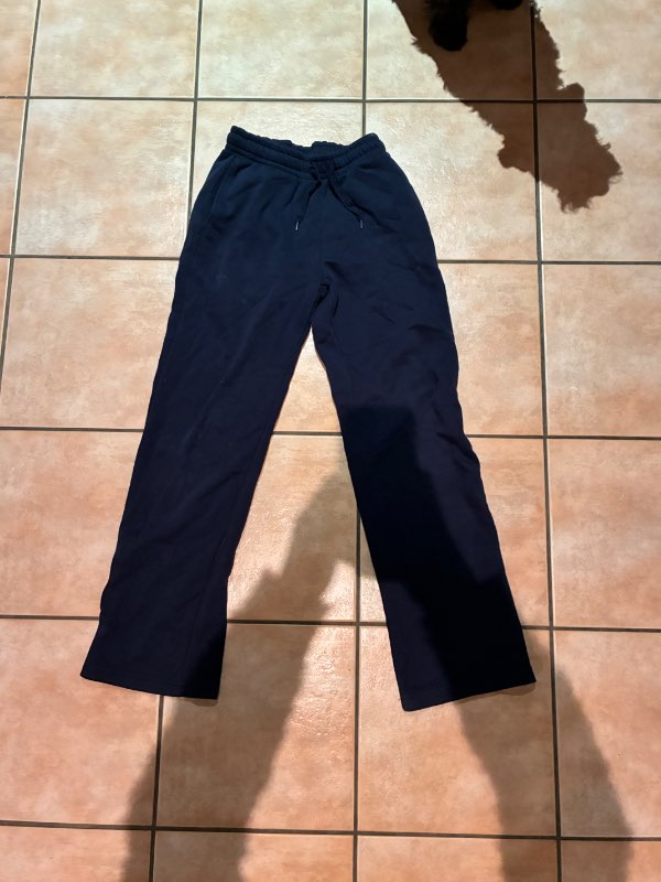 Dökkbláar joggingbuxur