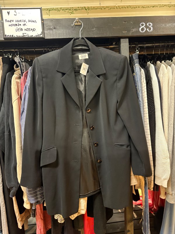 Svartur blazer