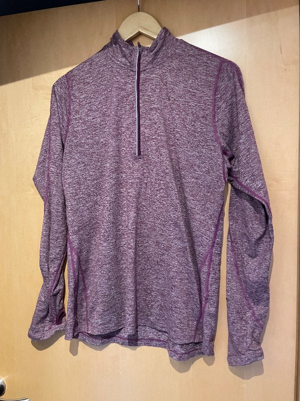 Nike langermabolur fjólublár