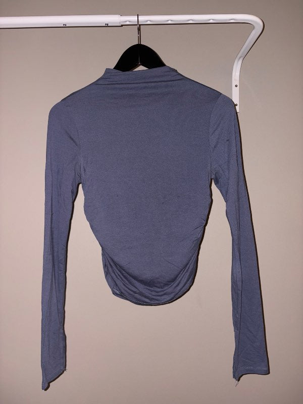 Blá Gina Tricot peysa