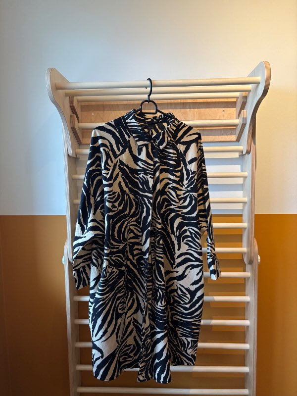 Monki zebra síð skyrta