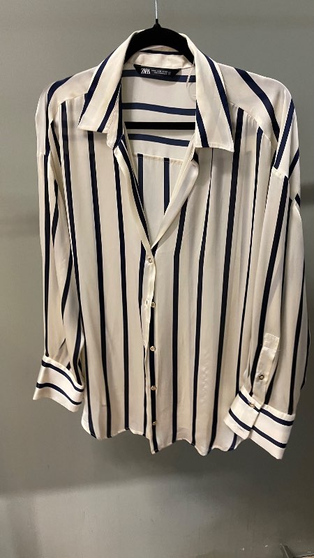 Zara röndótt skyrta