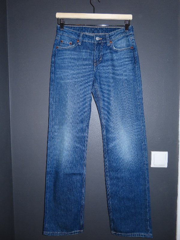 Weekday bláar buxur