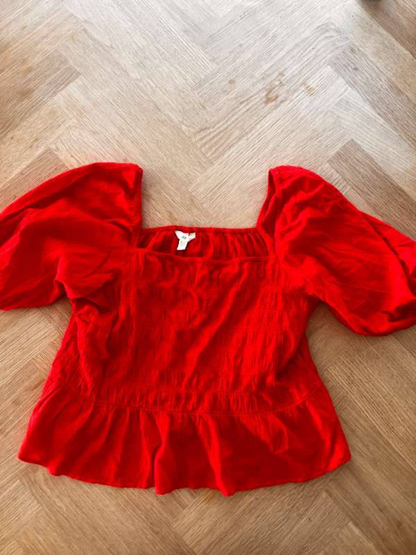 Rauður bolur H&M