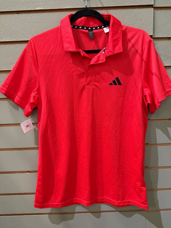 Rauður Adidas æfingabolur
