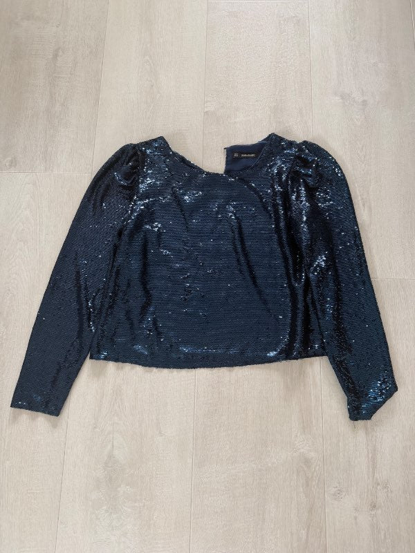 Zara palíettu bolur blár