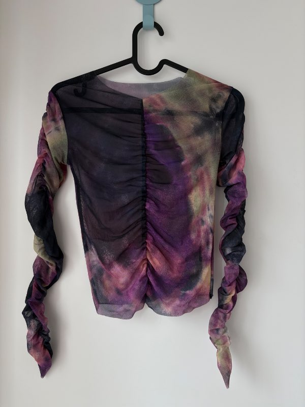 Topshop mesh tiedye bolur