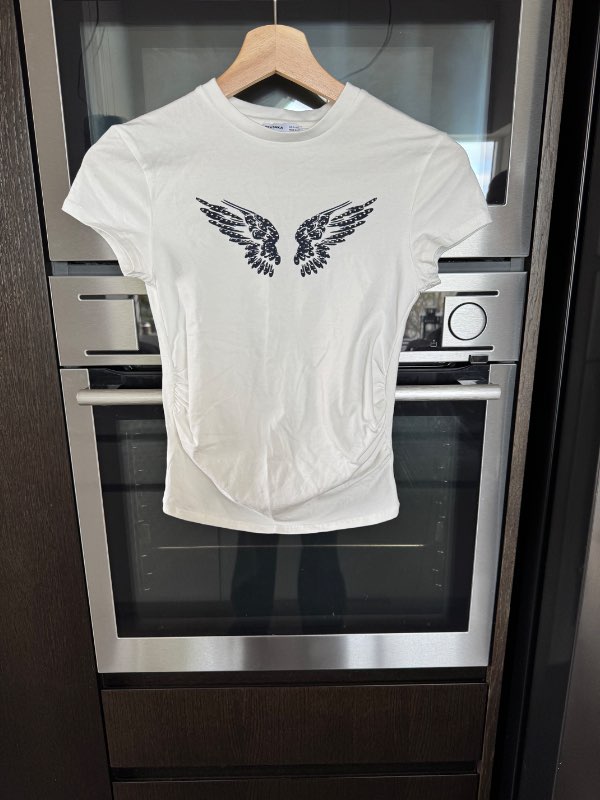 Bershka stutterma bolur hvítur
