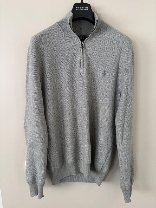Polo Ralph Lauren half-zip peysa - Grá