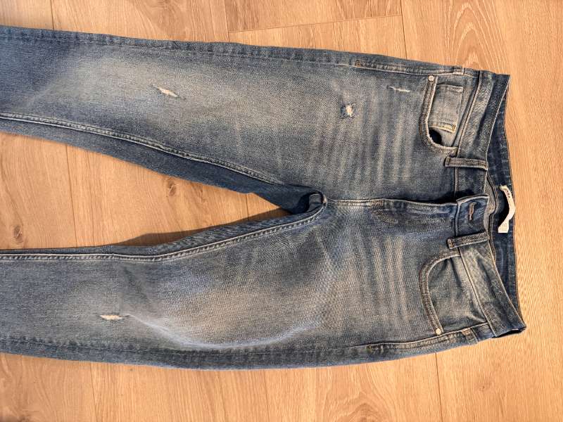 JS32. Zara Z1975 Denim skinny gallabuxur