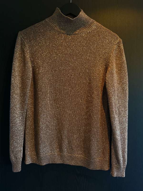 Massimo Dutti gull peysa