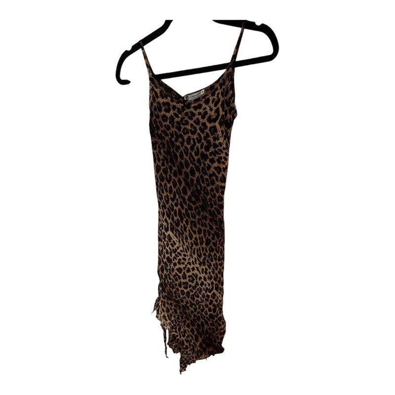 Vintage leopard síðkjóll st S