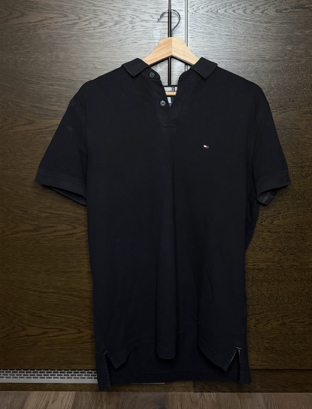 Tommy Hilfiger Polo Bolur Svartur - M
