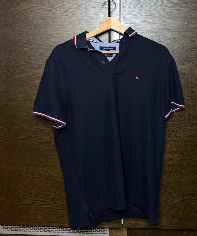 Tommy Hilfiger Polo Bolur Blár - M