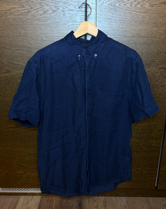 H&M Gallaskyrta Blá - M