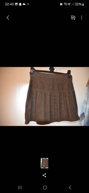 Knit pils brown