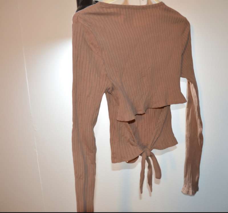 Crop top beige