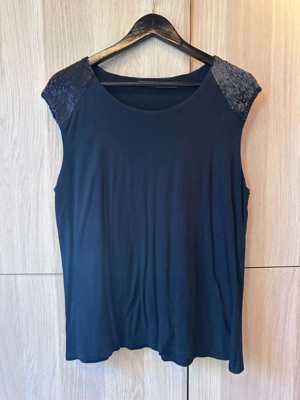 Svartur bolur - Ralph Lauren - XL