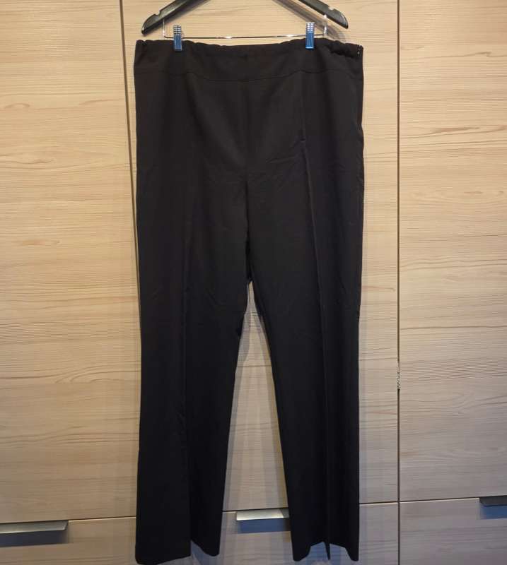 Víðar svartar buxur/pant,vestir