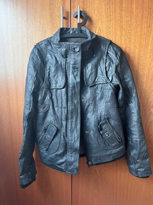 Vintage Leður jakki