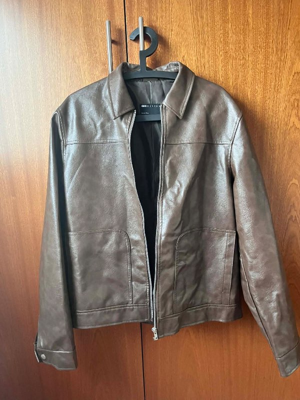 Leður jakki