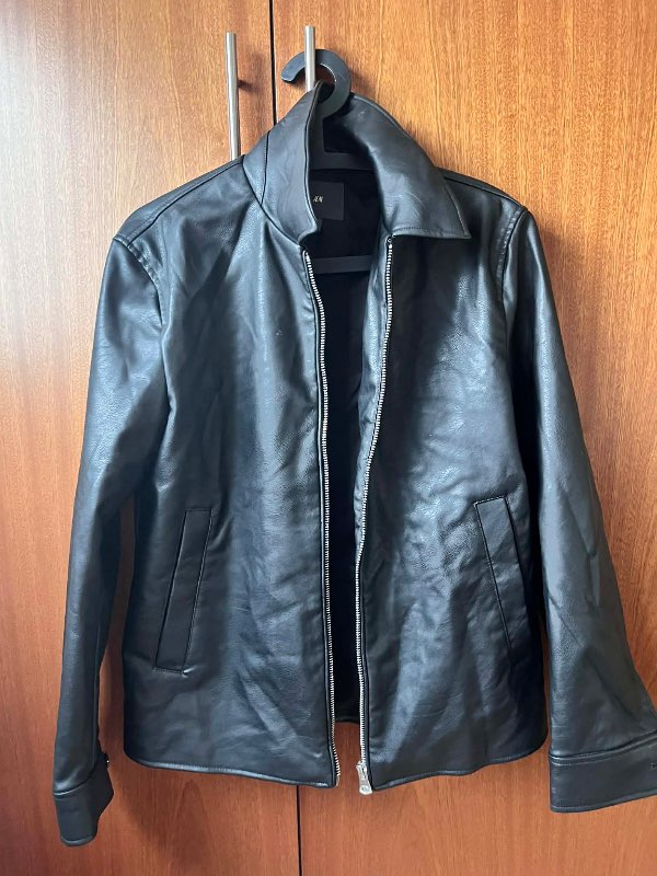 Leður jakki