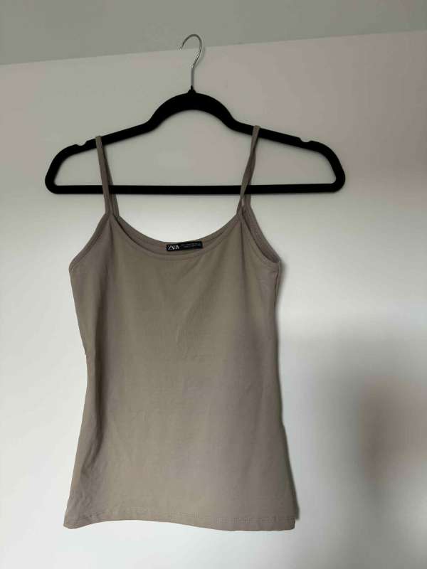 zara beige hlýrabolur
