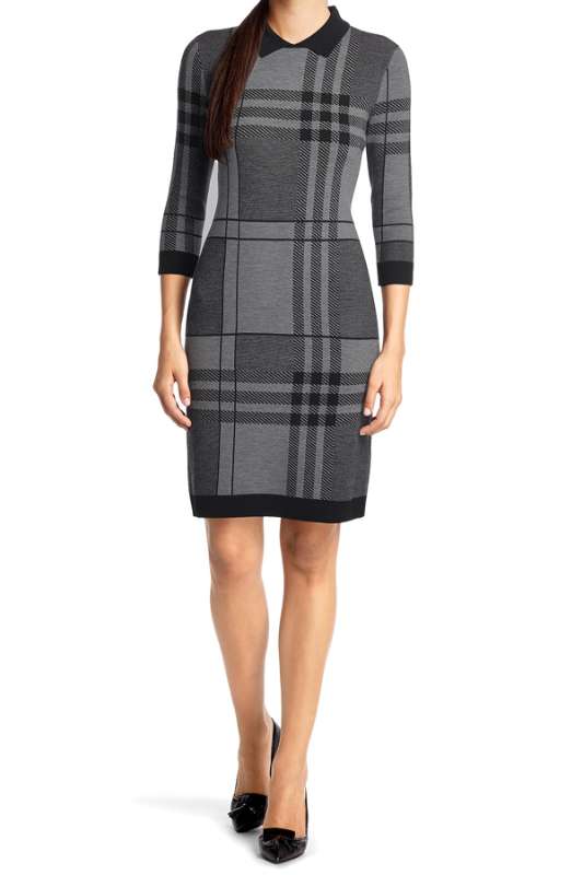 Hugo Boss merino ullarkjóll