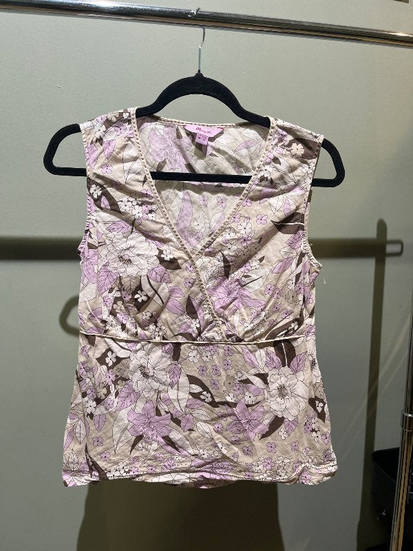 Vintage blóma toppur