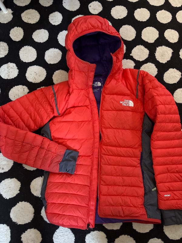 Northface orange prima úlpa