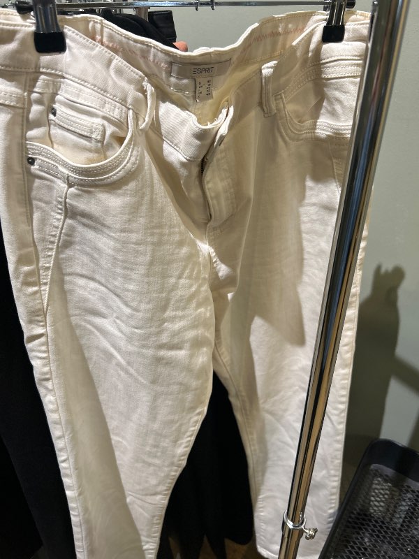 Esprit gallabuxur hvítar