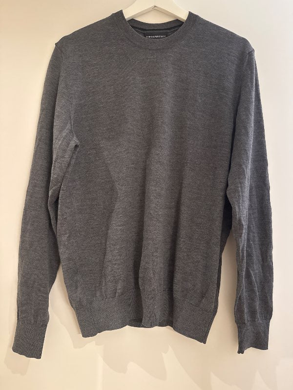 Emporio Armani grá peysa