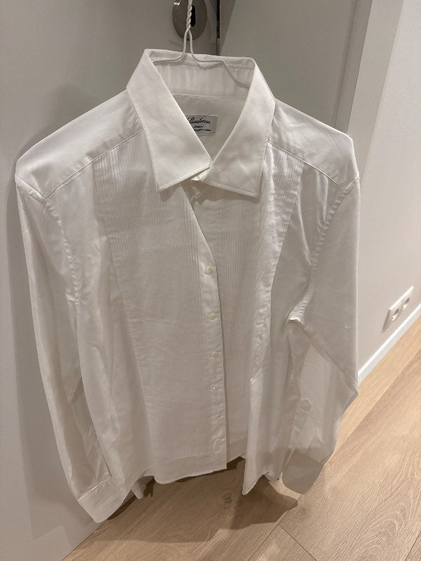 Stenströms slimline hvít skyrta