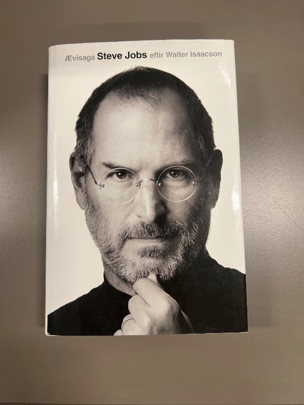 Ævisaga Steve Jobs - bók