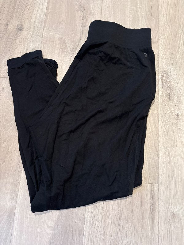 Svartar kósý buxur mjúkar(TR)