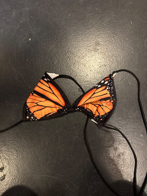 Fiðrilda bikini toppur