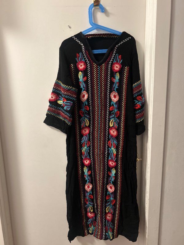 Boho Embroidered dress