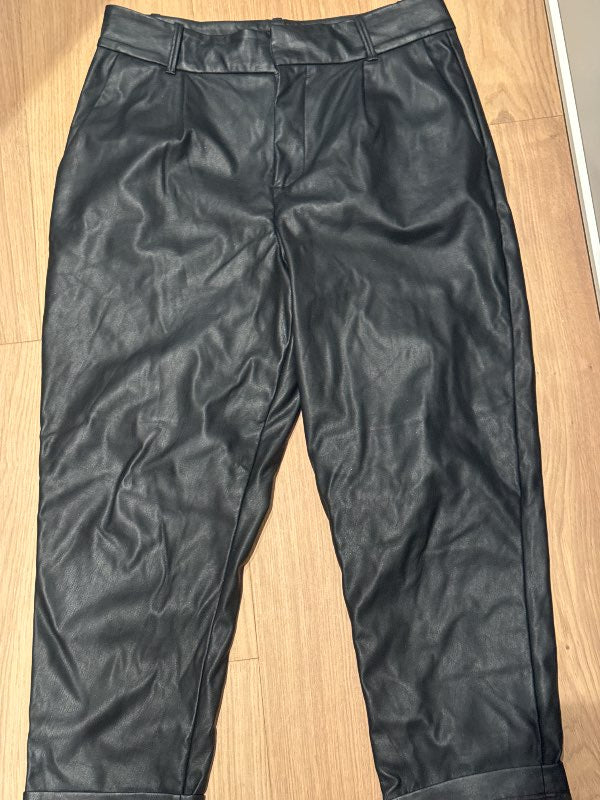 Vero moda leðurbuxur