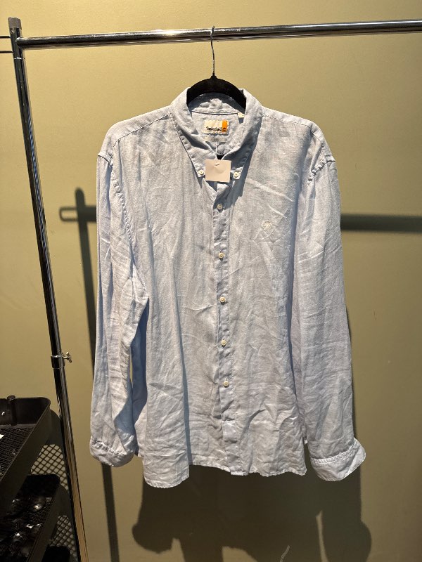 Timberland hör overshirt - ljósblá