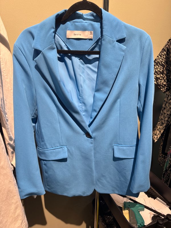 Blár blazer