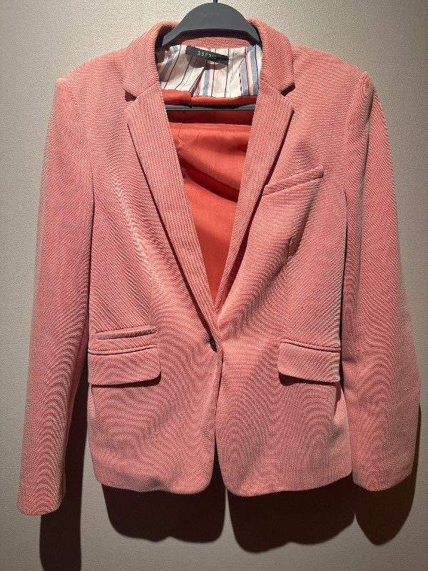 Esprit bleikur jakki