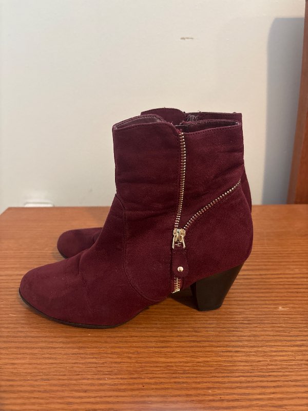 Vice versa burgundy skór