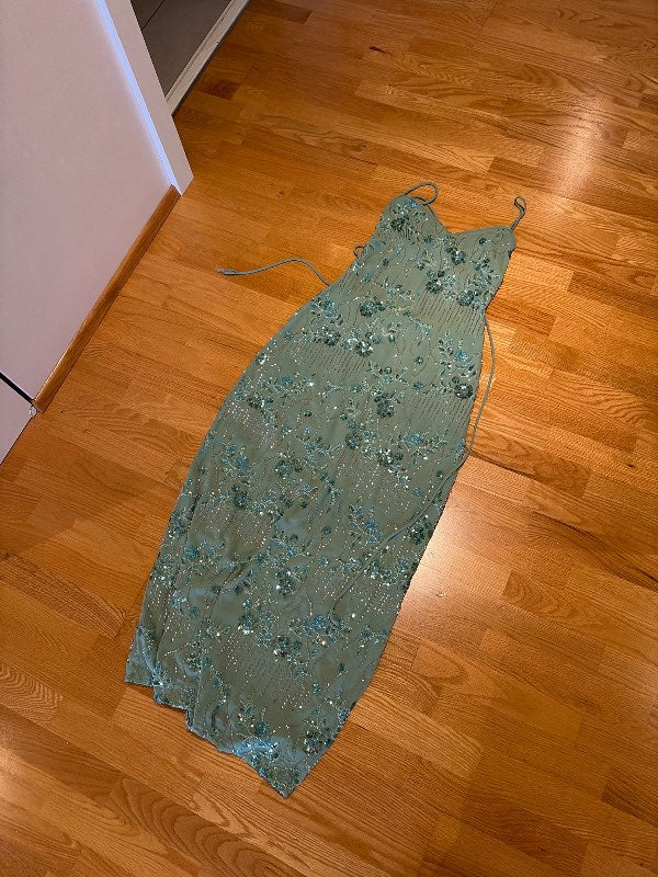 Sægrænn kjóll GÞ