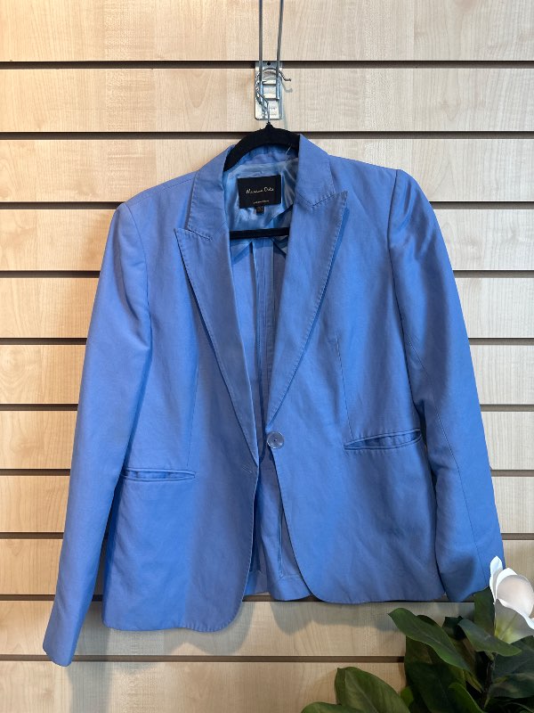 massimo dutti blár blazer