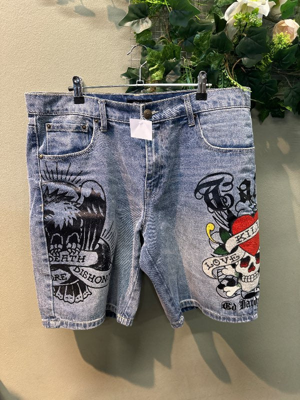 Ed Hardy jorts
