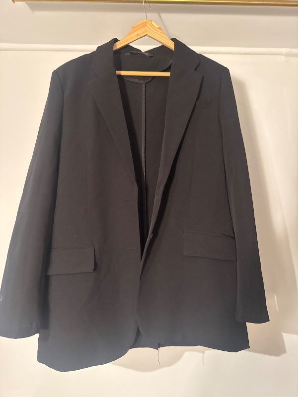 Svartur blazer