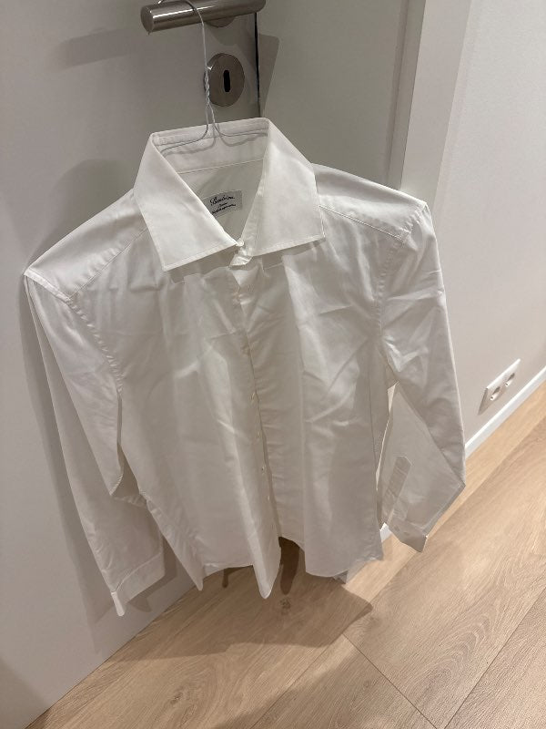 Stenströms slimline hvít skyrta