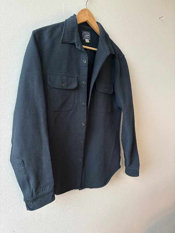 J.Crew skyrta svört þykk